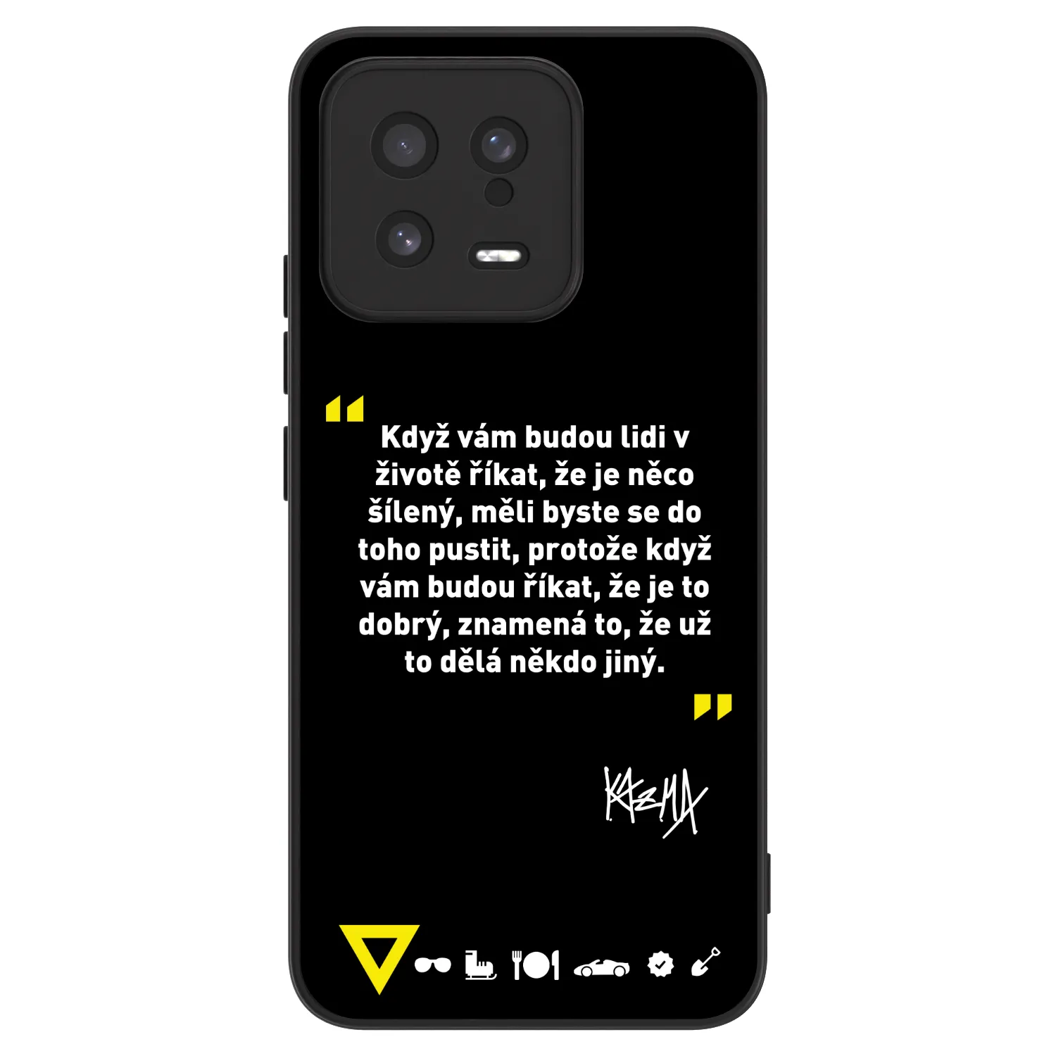 Picasee ULTIMATE CASE pro Xiaomi 13 - Kazma - MĚLI BYSTE SE DO TOHO PUSTIT
