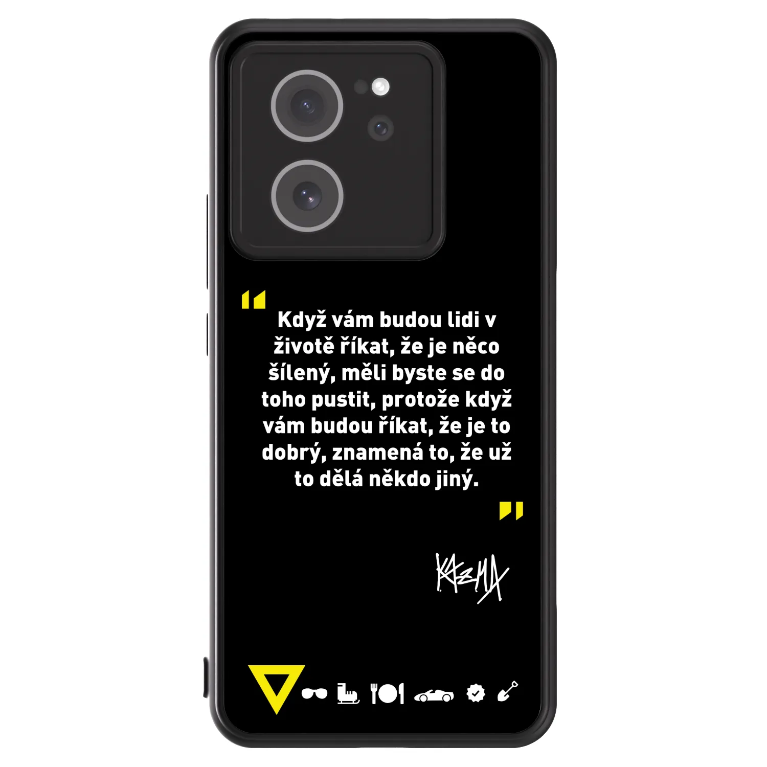 Picasee ULTIMATE CASE pro Xiaomi 13T - Kazma - MĚLI BYSTE SE DO TOHO PUSTIT
