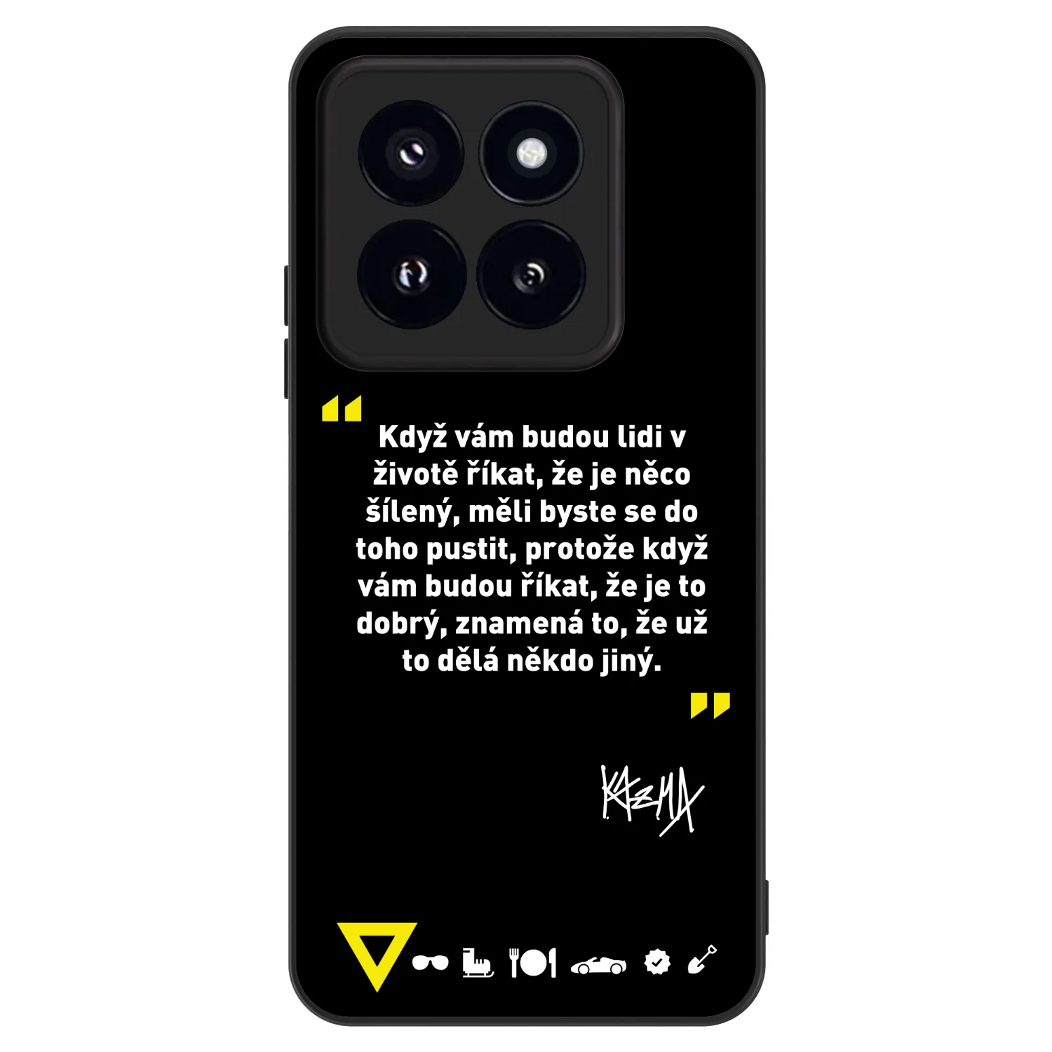 Picasee ULTIMATE CASE pro Xiaomi 14 Pro - Kazma - MĚLI BYSTE SE DO TOHO PUSTIT