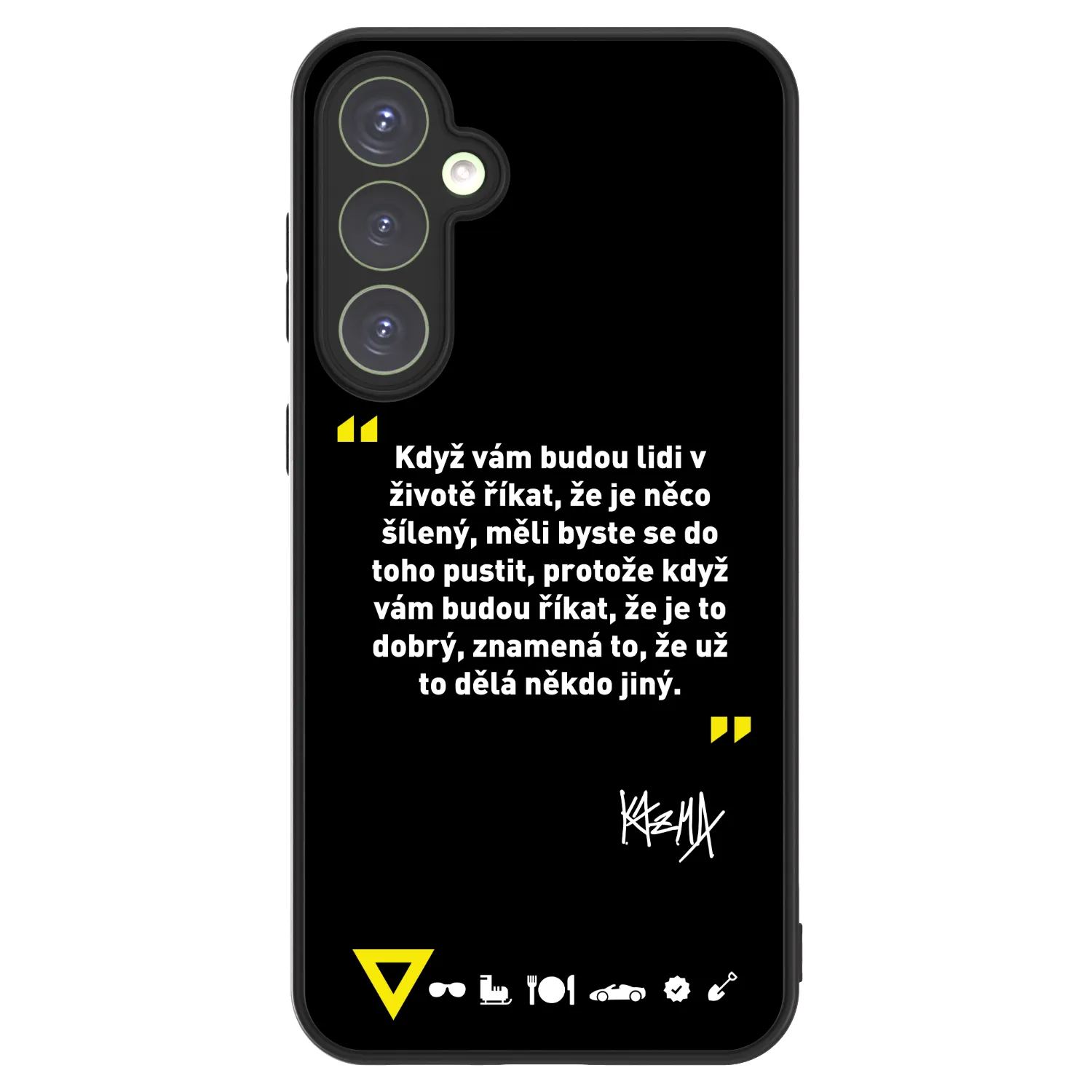 Picasee ULTIMATE CASE pro Samsung Galaxy S23 FE S711B - Kazma - MĚLI BYSTE SE DO TOHO PUSTIT