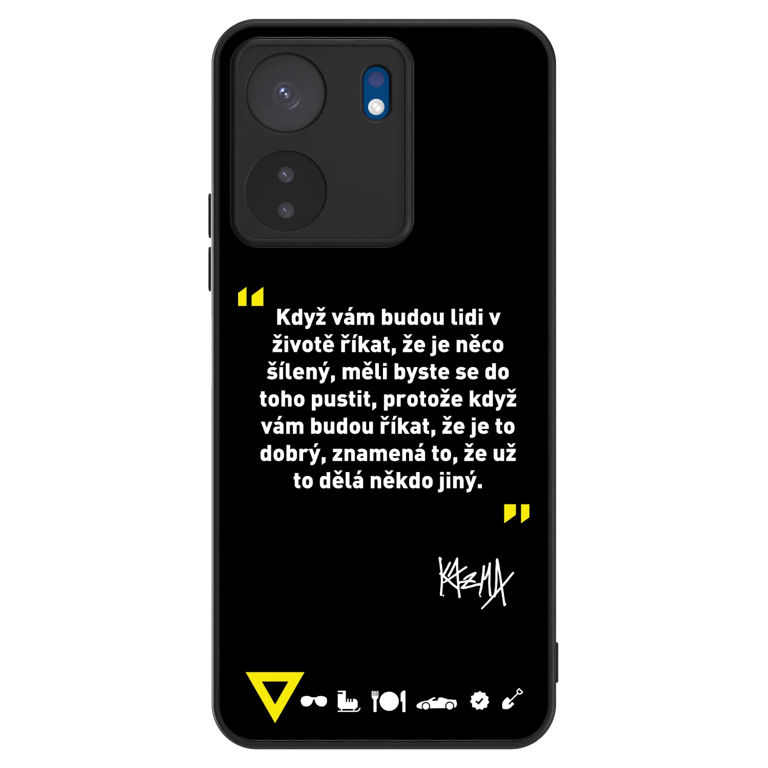 Picasee ULTIMATE CASE pro Xiaomi Redmi 13C 4G - Kazma - MĚLI BYSTE SE DO TOHO PUSTIT