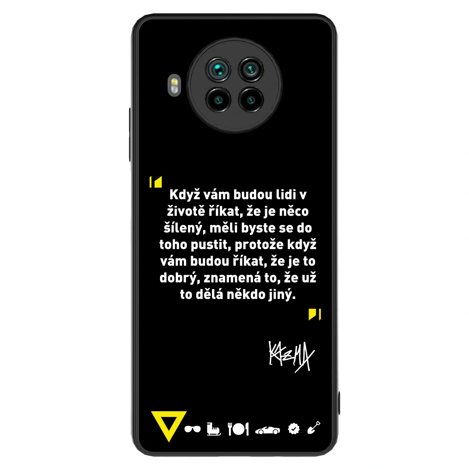 Picasee ULTIMATE CASE pro Xiaomi Mi 10T Lite - Kazma - MĚLI BYSTE SE DO TOHO PUSTIT