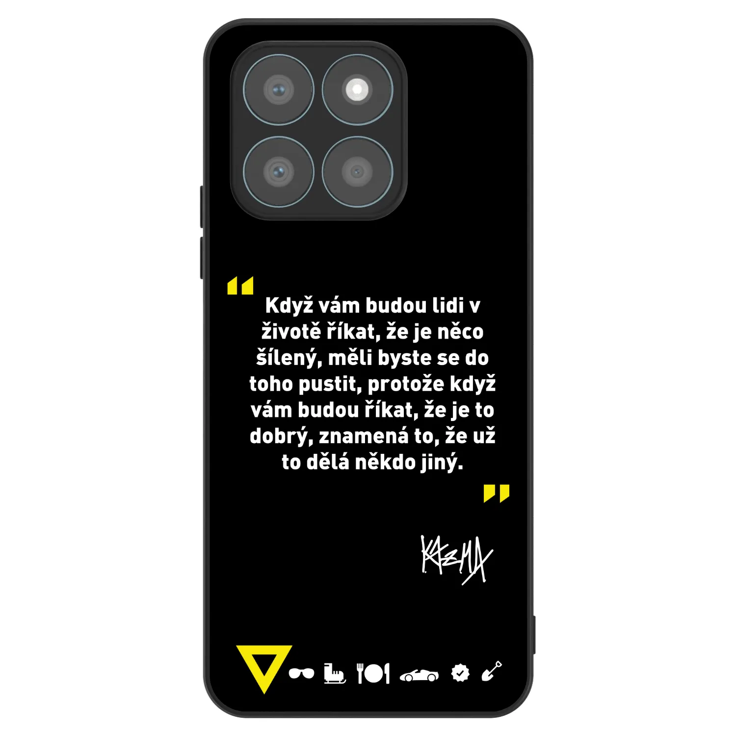 Picasee ULTIMATE CASE pro Honor X8b - Kazma - MĚLI BYSTE SE DO TOHO PUSTIT