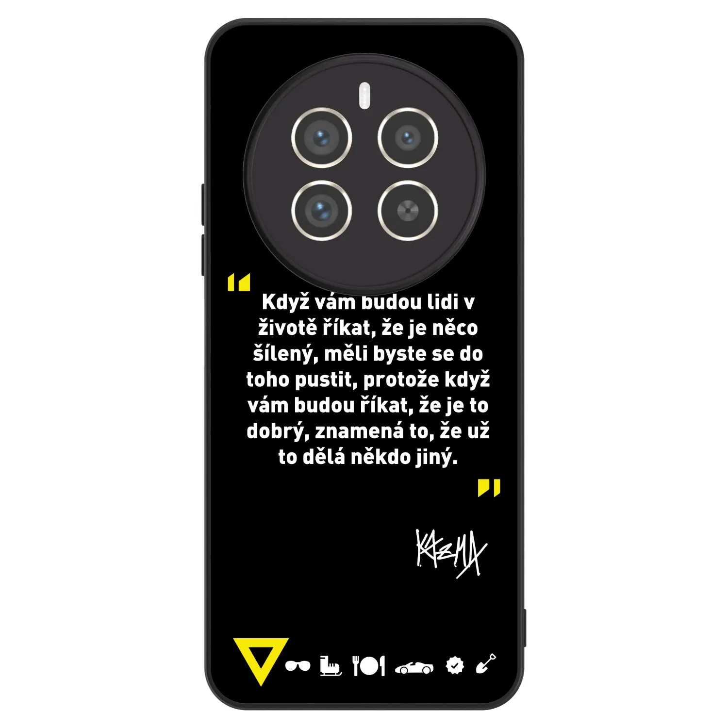 Picasee ULTIMATE CASE pro Realme 12 Pro 5G - Kazma - MĚLI BYSTE SE DO TOHO PUSTIT