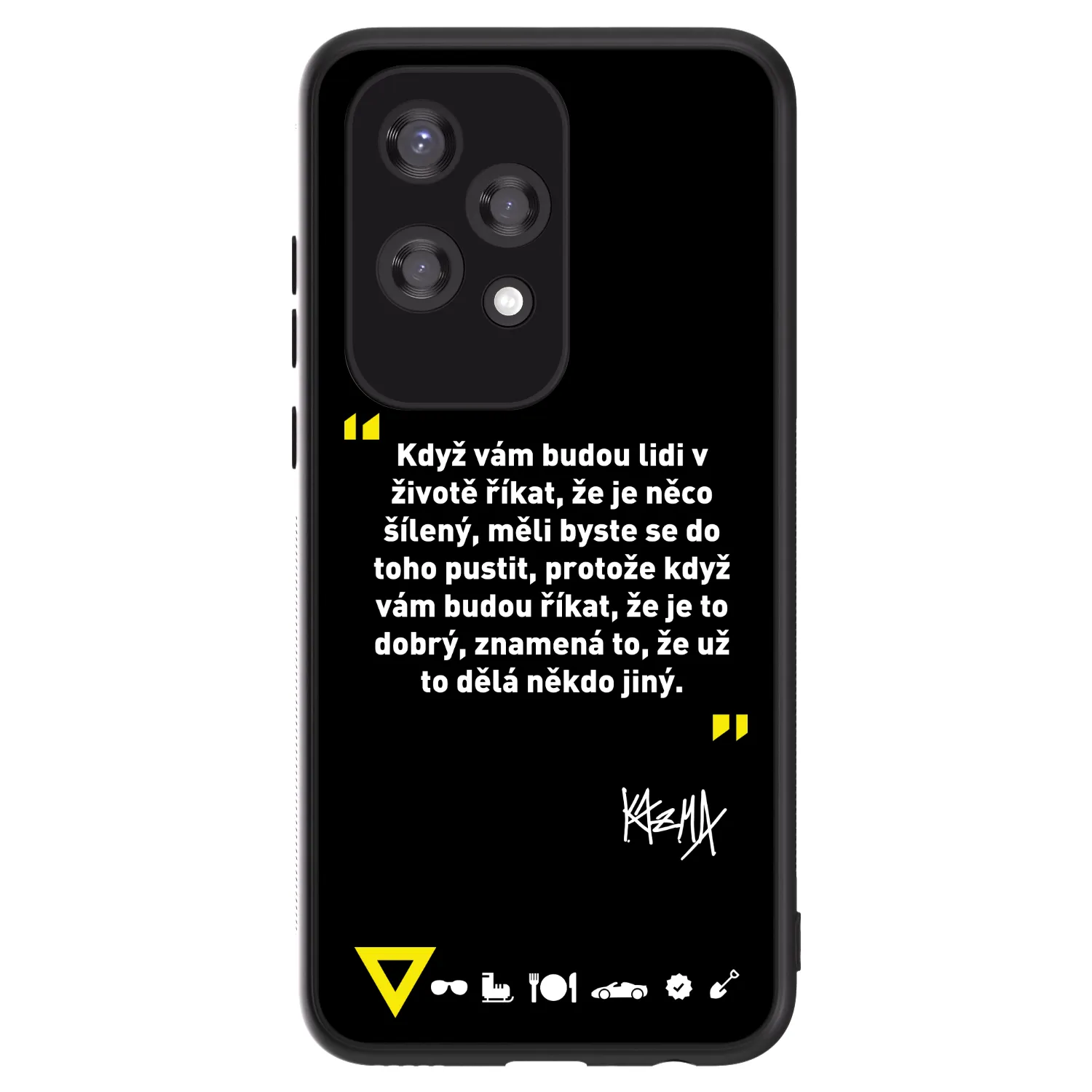 Picasee ULTIMATE CASE pro Honor 200 Lite - Kazma - MĚLI BYSTE SE DO TOHO PUSTIT