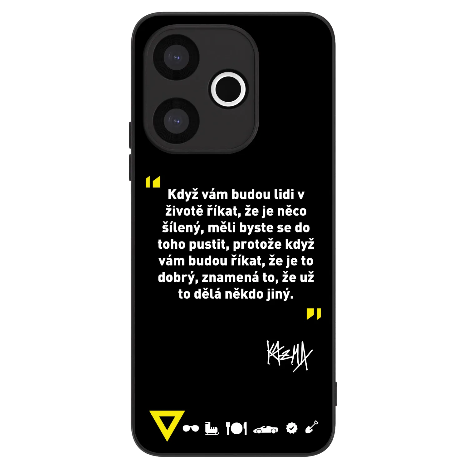 Picasee ULTIMATE CASE pro Xiaomi Redmi 13 4G - Kazma - MĚLI BYSTE SE DO TOHO PUSTIT