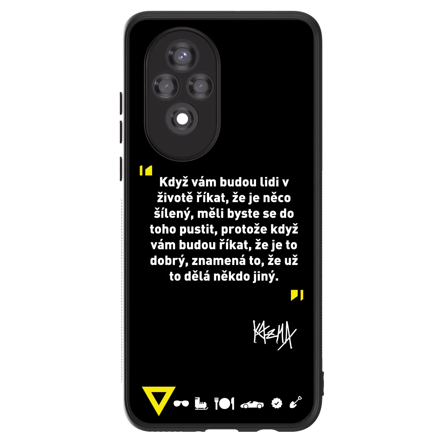 Picasee ULTIMATE CASE pro Honor 200 Pro 5G - Kazma - MĚLI BYSTE SE DO TOHO PUSTIT