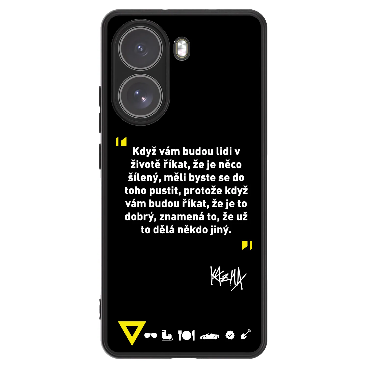 Picasee ULTIMATE CASE pro Xiaomi Poco X7 Pro 5G - Kazma - MĚLI BYSTE SE DO TOHO PUSTIT