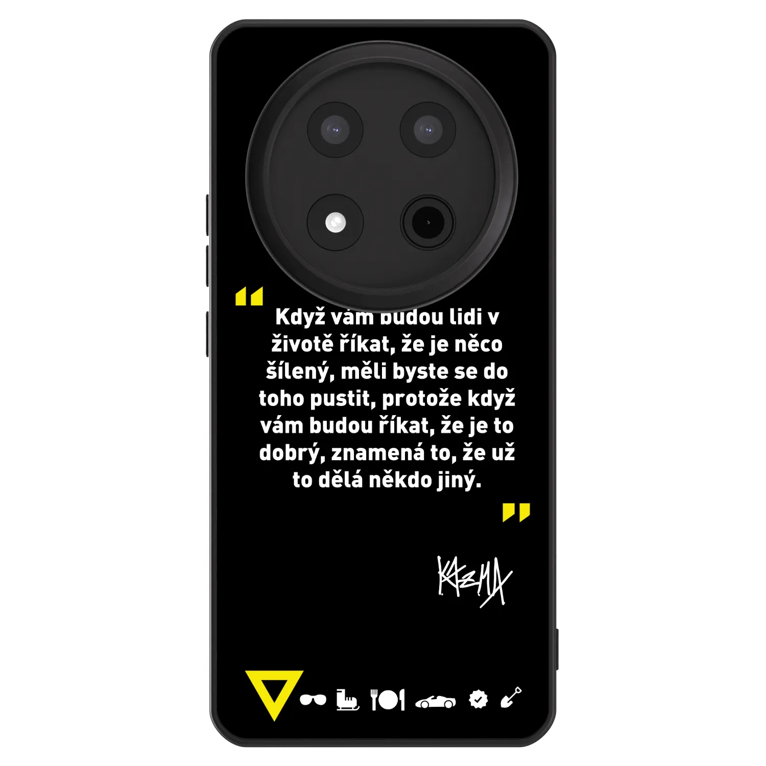 Picasee ULTIMATE CASE pro Honor Magic7 Lite 5G - Kazma - MĚLI BYSTE SE DO TOHO PUSTIT