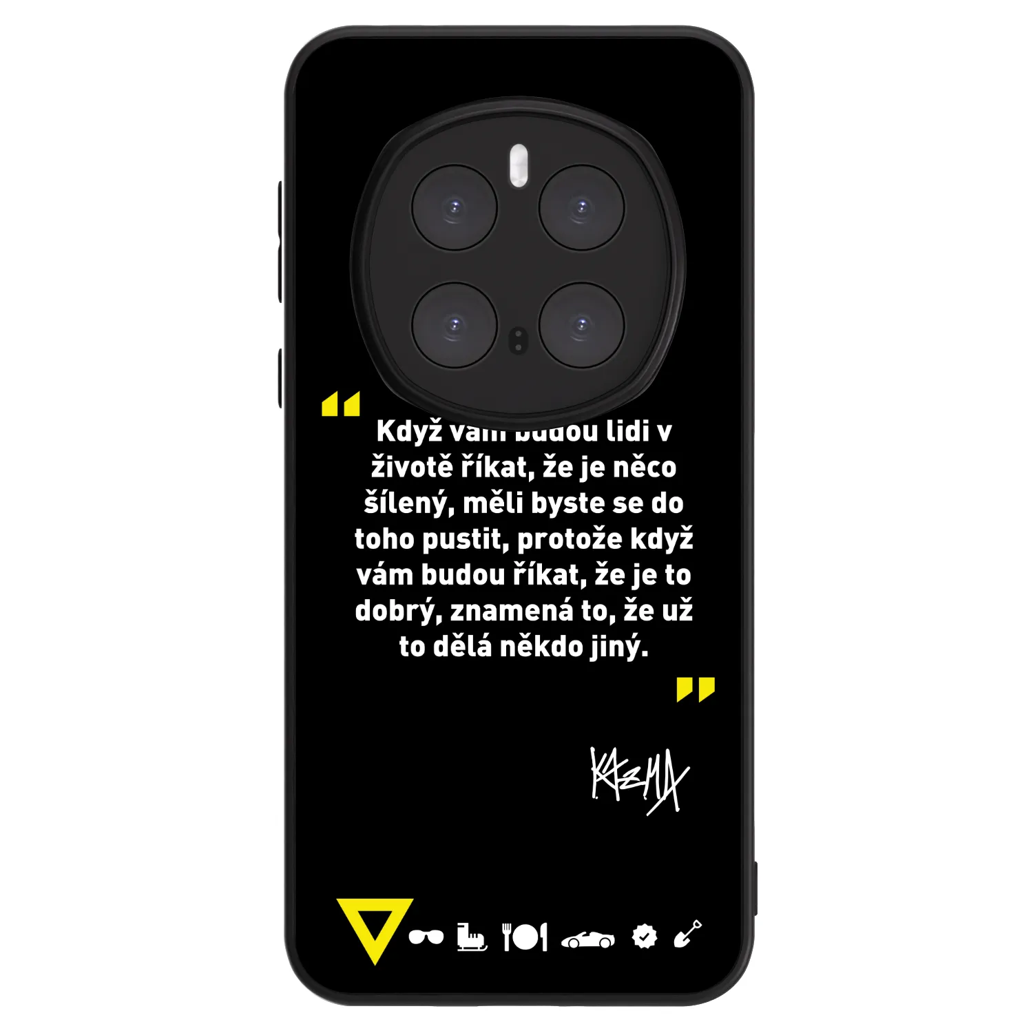 Picasee ULTIMATE CASE pro Honor Magic7 Pro 5G - Kazma - MĚLI BYSTE SE DO TOHO PUSTIT