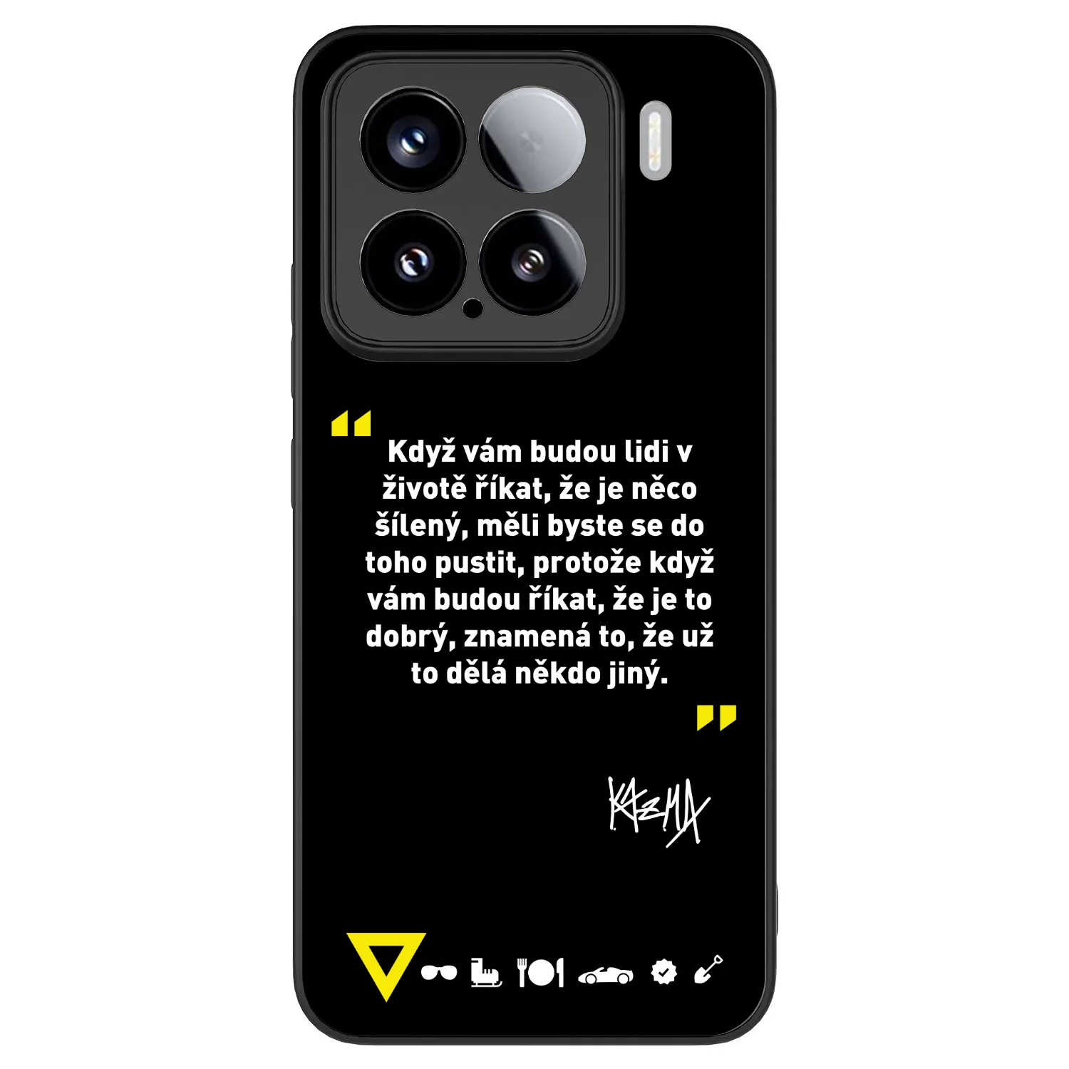 Picasee ULTIMATE CASE pro Xiaomi 15 - Kazma - MĚLI BYSTE SE DO TOHO PUSTIT