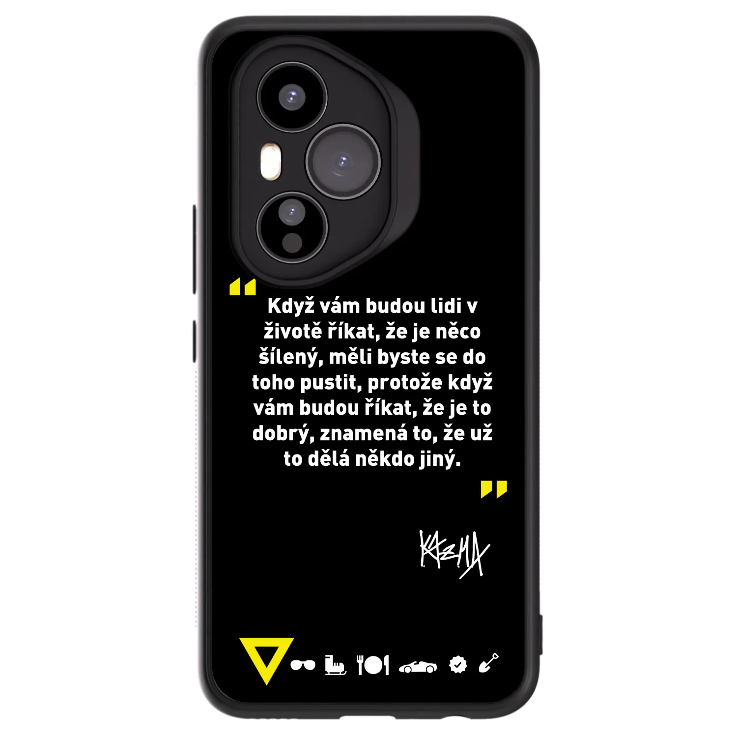 Picasee ULTIMATE CASE pro Honor 400 Pro 5G - Kazma - MĚLI BYSTE SE DO TOHO PUSTIT