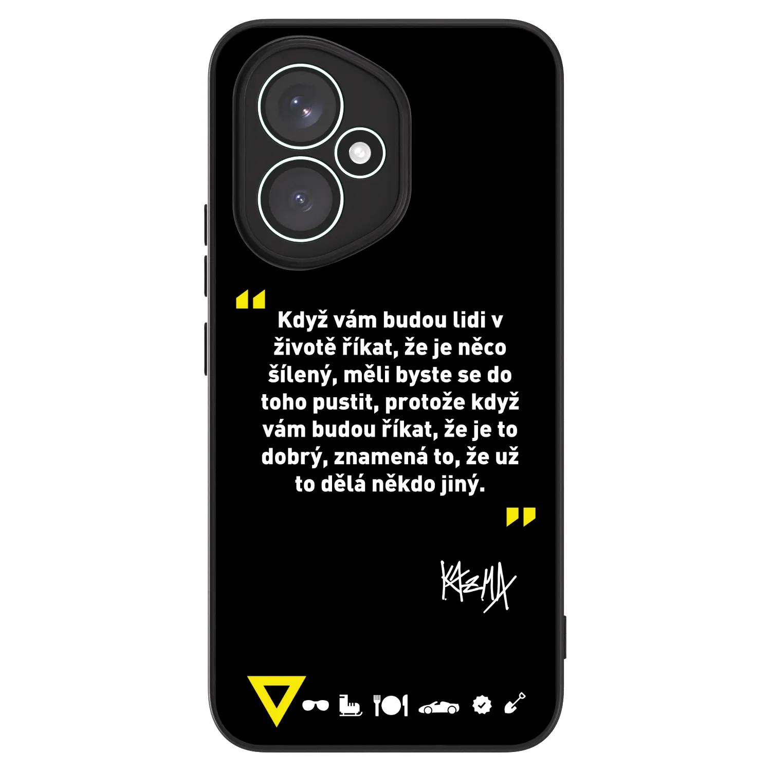 Picasee ULTIMATE CASE pro Honor 400 5G - Kazma - MĚLI BYSTE SE DO TOHO PUSTIT