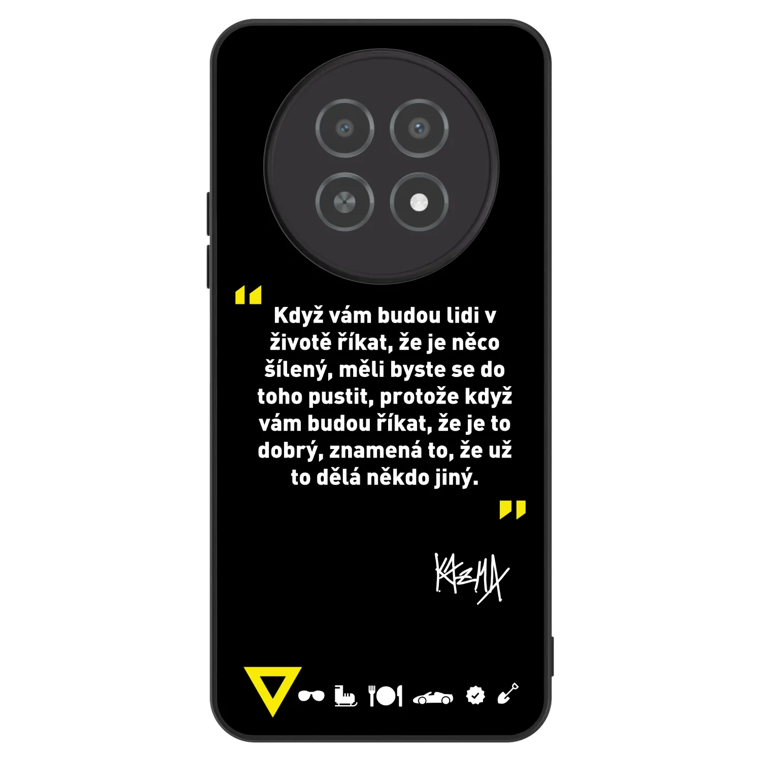Picasee ULTIMATE CASE pro Realme 12X - Kazma - MĚLI BYSTE SE DO TOHO PUSTIT