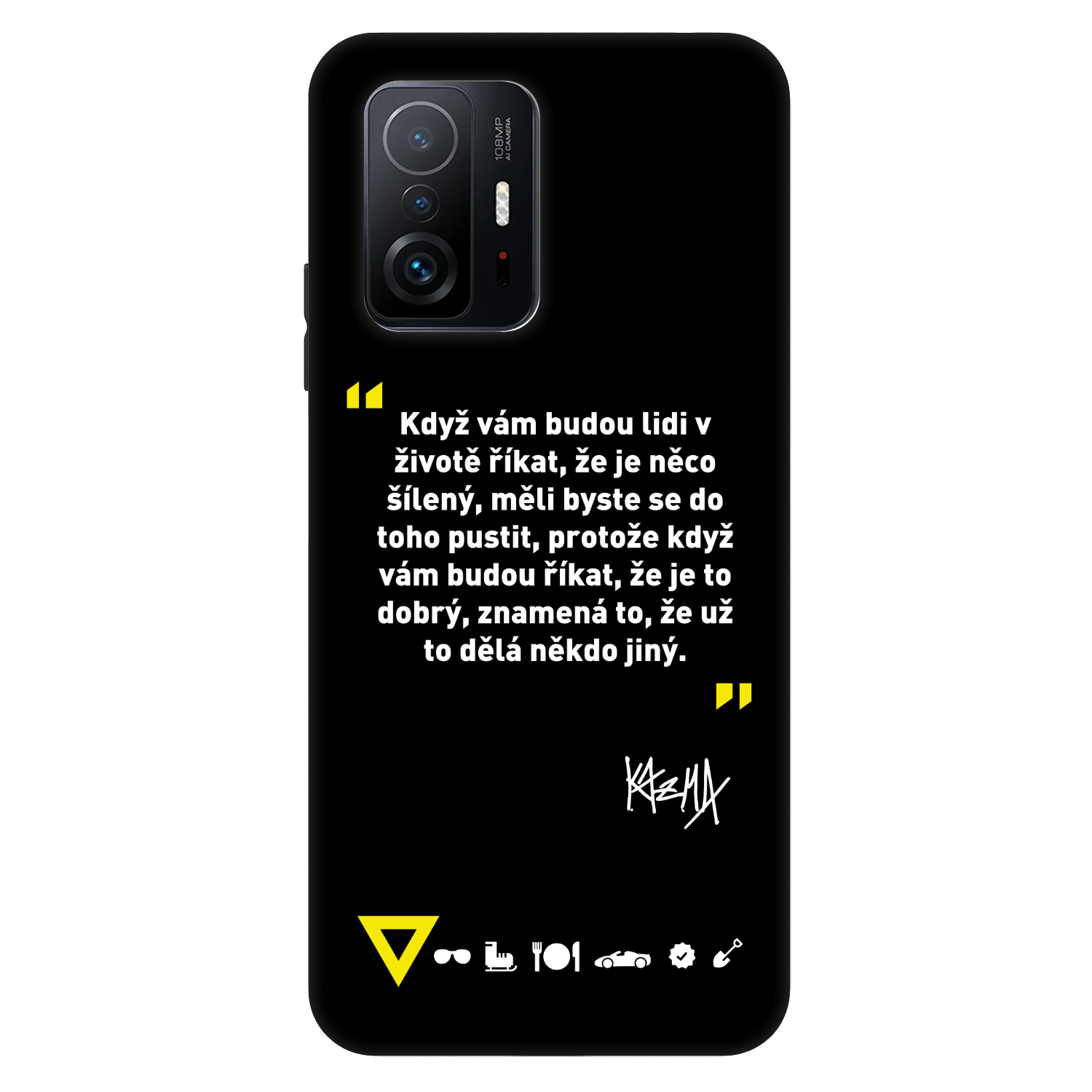 Picasee Fashion Case pro Xiaomi 11T Pro - Kazma - MĚLI BYSTE SE DO TOHO PUSTIT