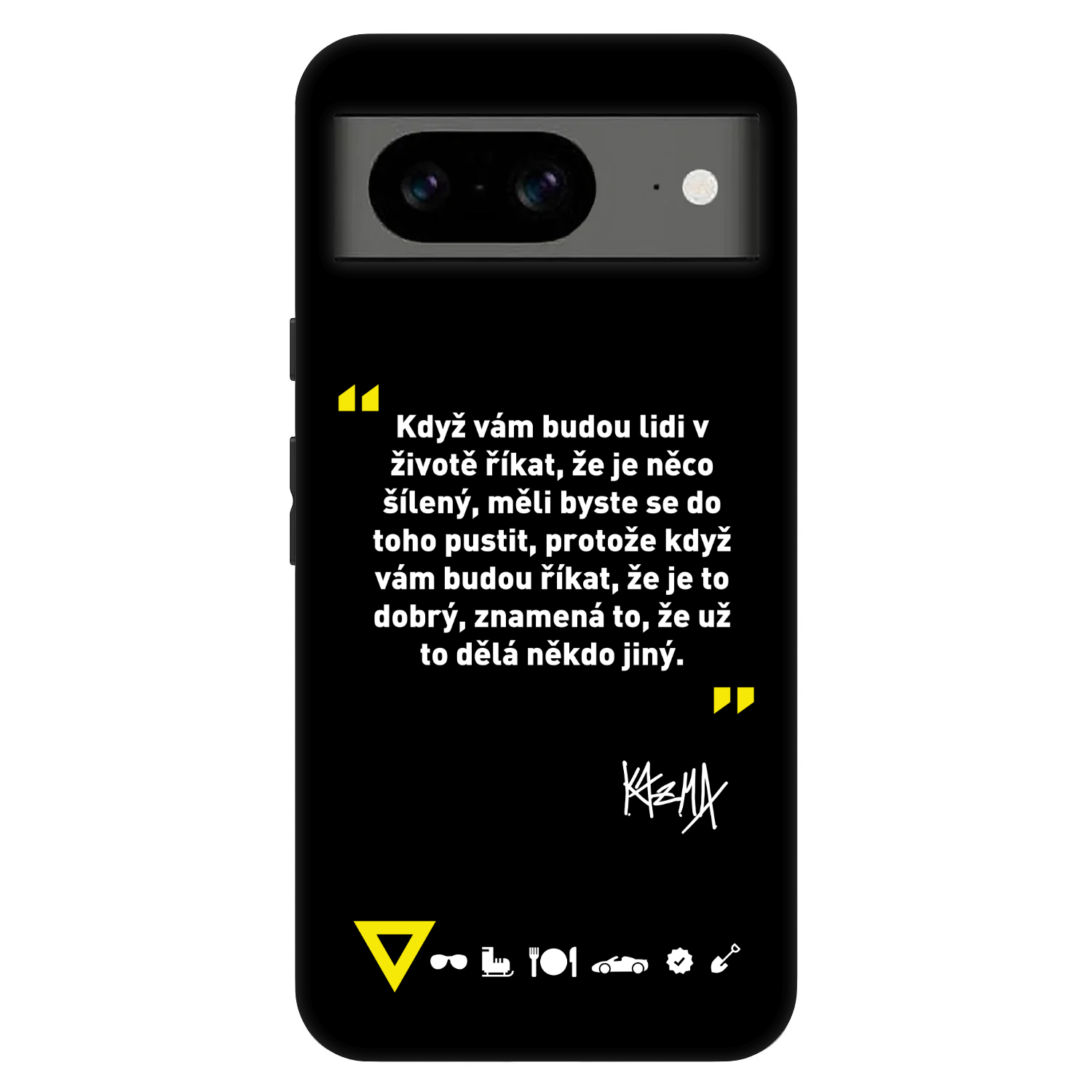 Picasee Fashion Case pro Google Pixel 8 Pro - Kazma - MĚLI BYSTE SE DO TOHO PUSTIT