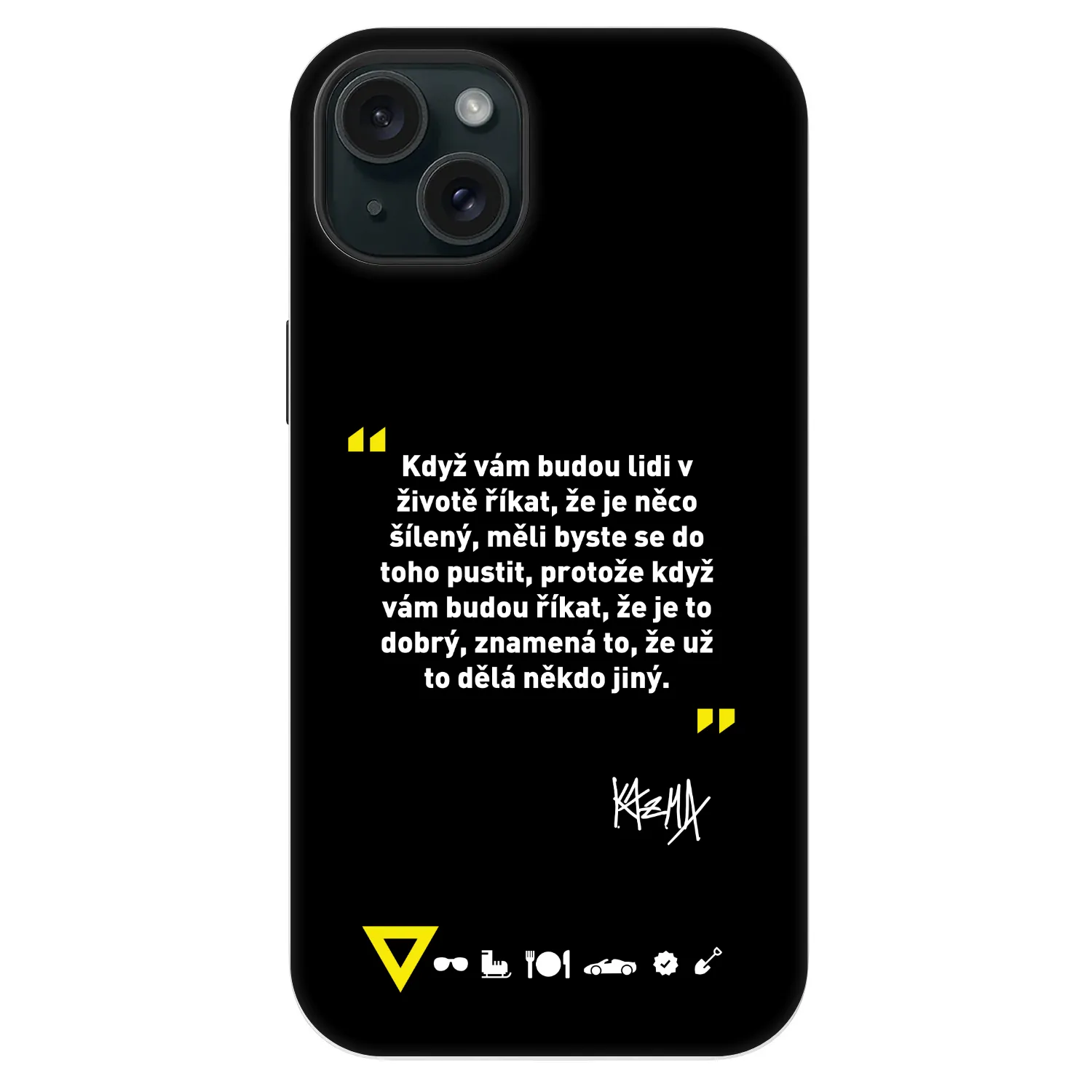 Picasee Fashion Case MagSafe Apple iPhone 14 Plus - Kazma - MĚLI BYSTE SE DO TOHO PUSTIT
