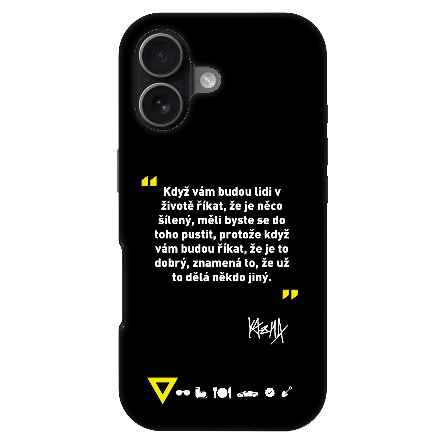 Picasee Fashion Case MagSafe Apple iPhone 17 - Kazma - MĚLI BYSTE SE DO TOHO PUSTIT