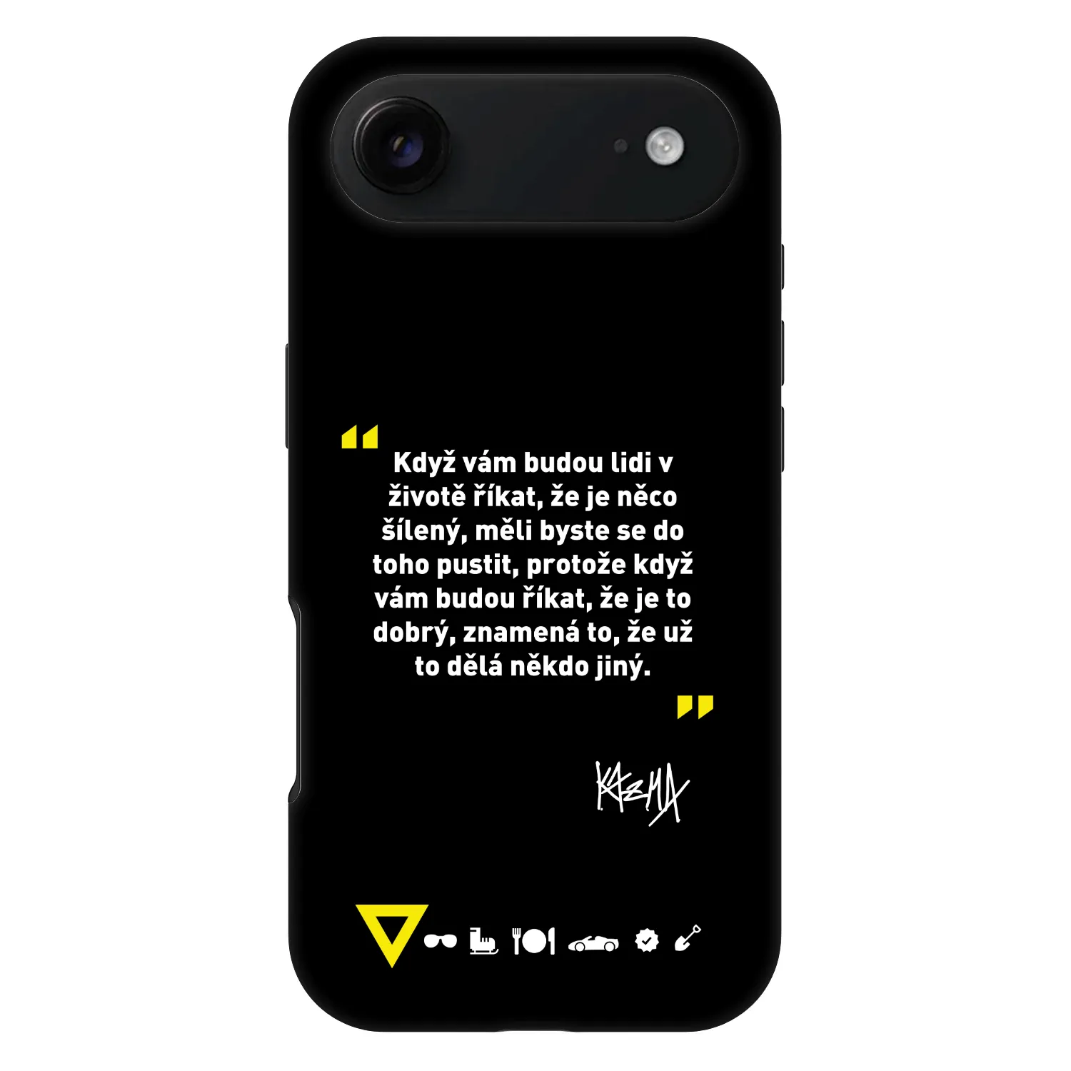 Picasee Fashion Case MagSafe Apple iPhone Air - Kazma - MĚLI BYSTE SE DO TOHO PUSTIT