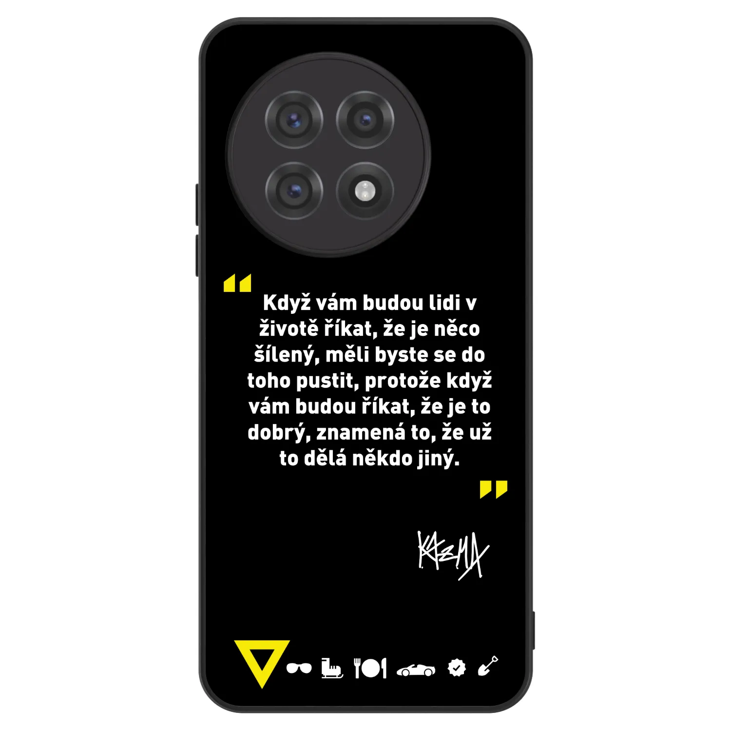 Picasee ULTIMATE CASE pro OnePlus 13R 5G - Kazma - MĚLI BYSTE SE DO TOHO PUSTIT
