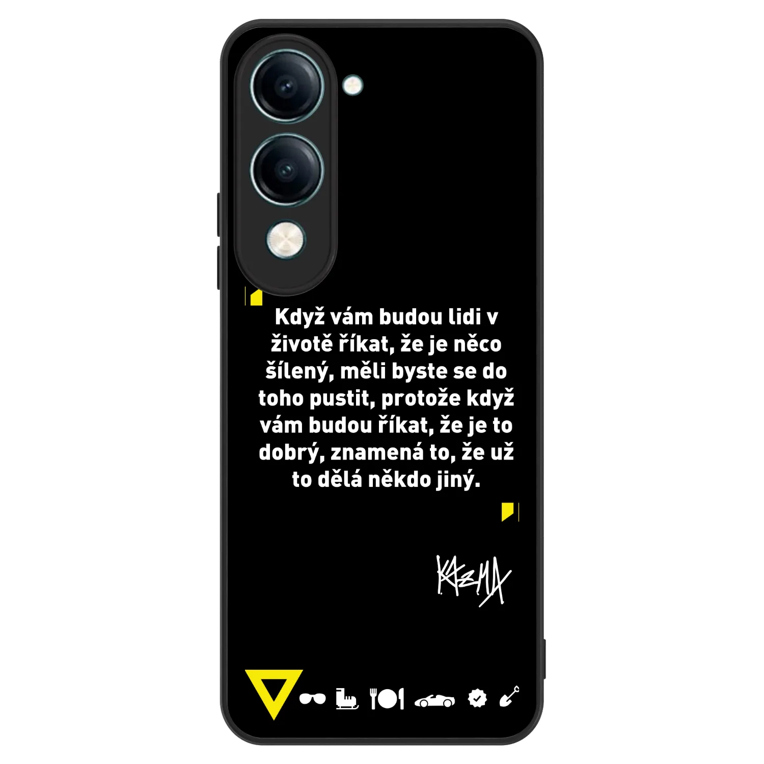 Picasee ULTIMATE CASE pro Vivo Y29s 5G - Kazma - MĚLI BYSTE SE DO TOHO PUSTIT
