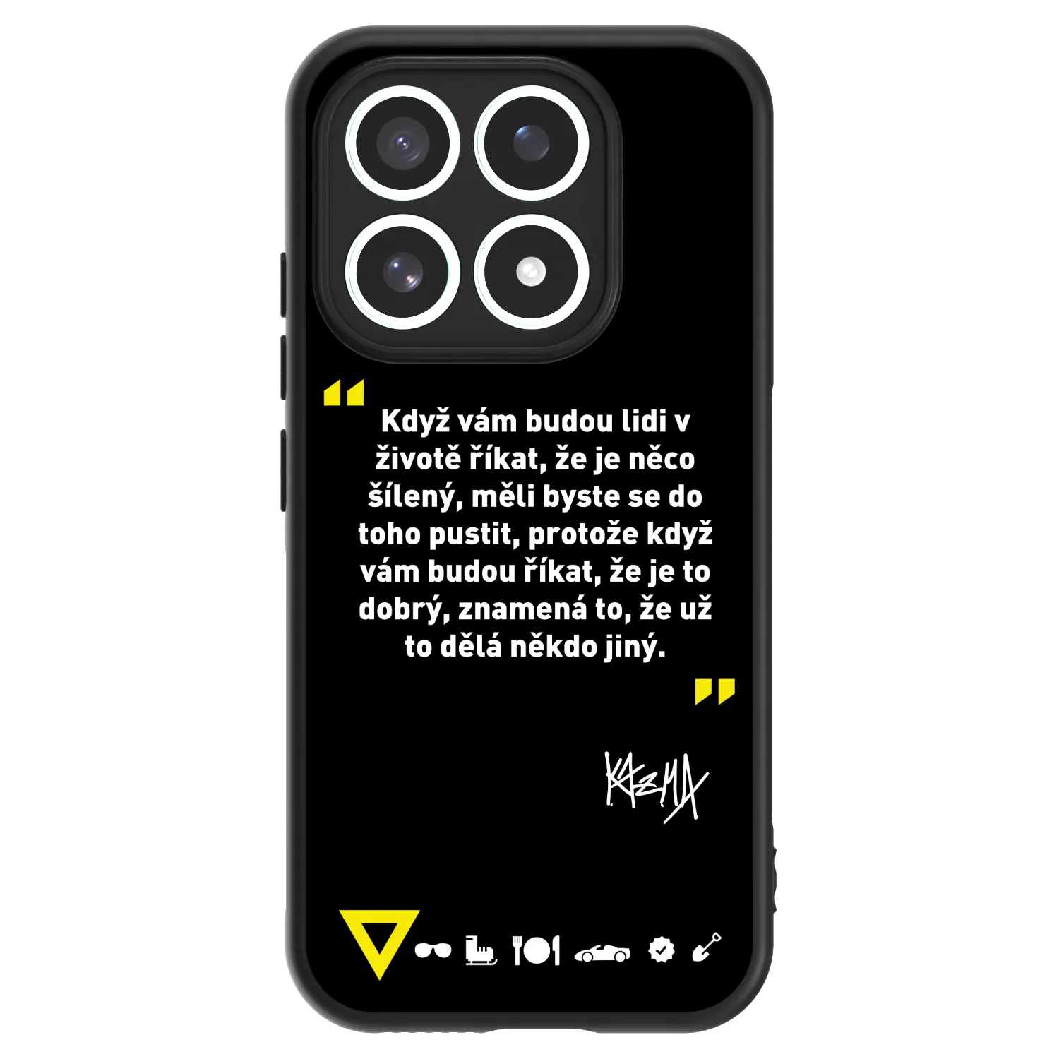 Picasee ULTIMATE CASE pro Xiaomi 17 - Kazma - MĚLI BYSTE SE DO TOHO PUSTIT