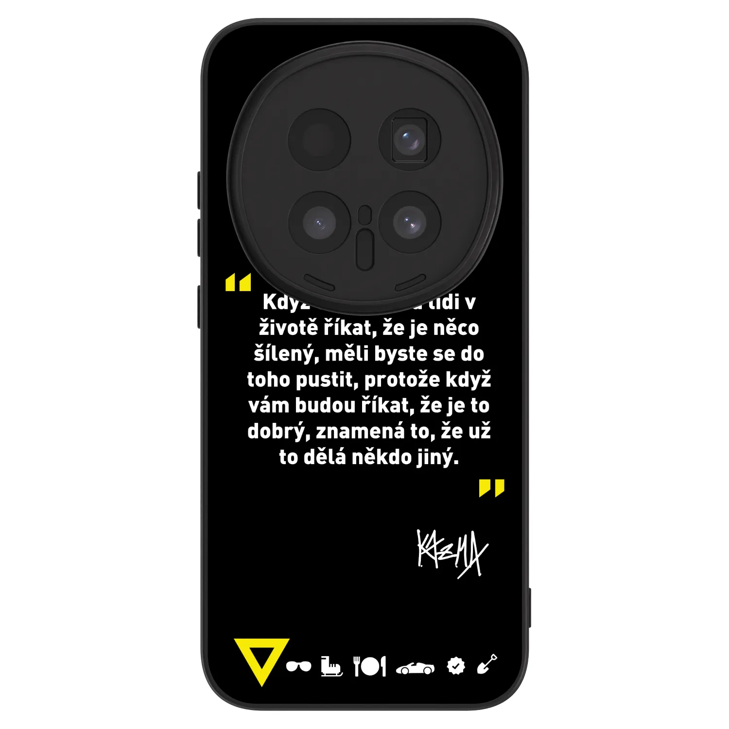 Picasee ULTIMATE CASE pro Honor Magic8 Pro 5G - Kazma - MĚLI BYSTE SE DO TOHO PUSTIT