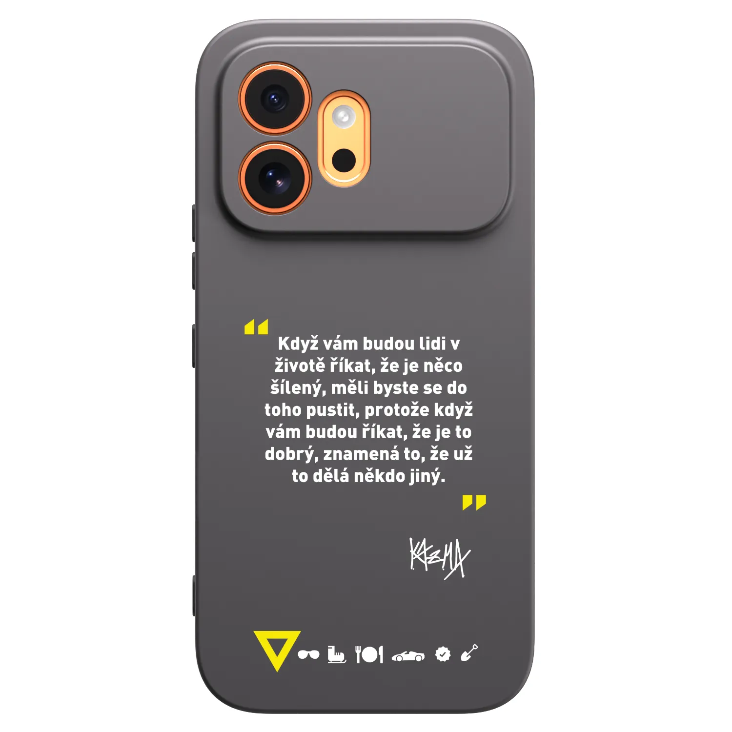 Picasee silikonový černý obal pro Honor 600 - Kazma - MĚLI BYSTE SE DO TOHO PUSTIT