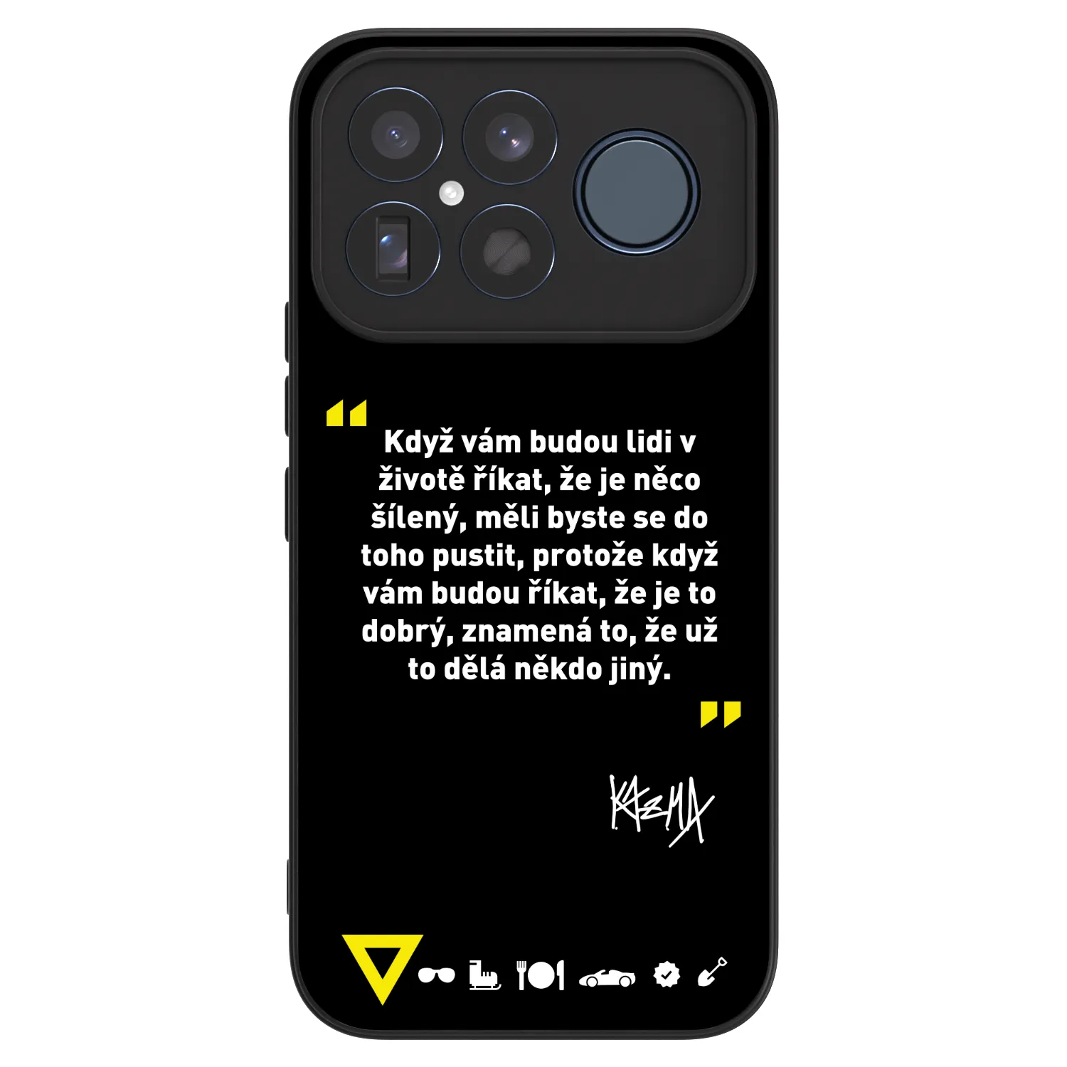Picasee ULTIMATE CASE pro Xiaomi Poco F8 Ultra - Kazma - MĚLI BYSTE SE DO TOHO PUSTIT