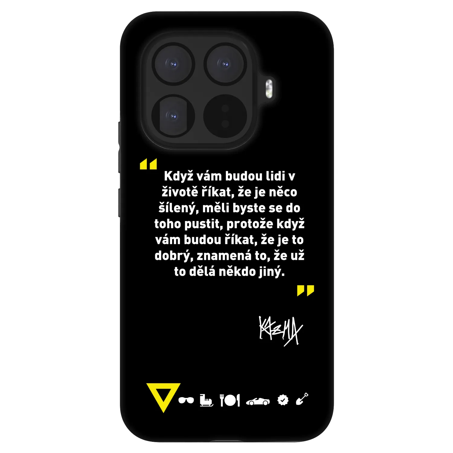 Picasee Fashion Case pro Xiaomi 15T Pro - Kazma - MĚLI BYSTE SE DO TOHO PUSTIT