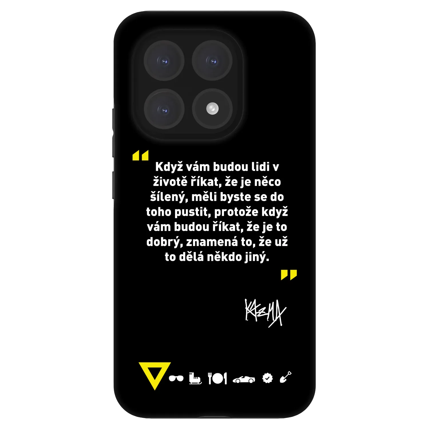 Picasee Fashion Case pro Xiaomi 15T - Kazma - MĚLI BYSTE SE DO TOHO PUSTIT