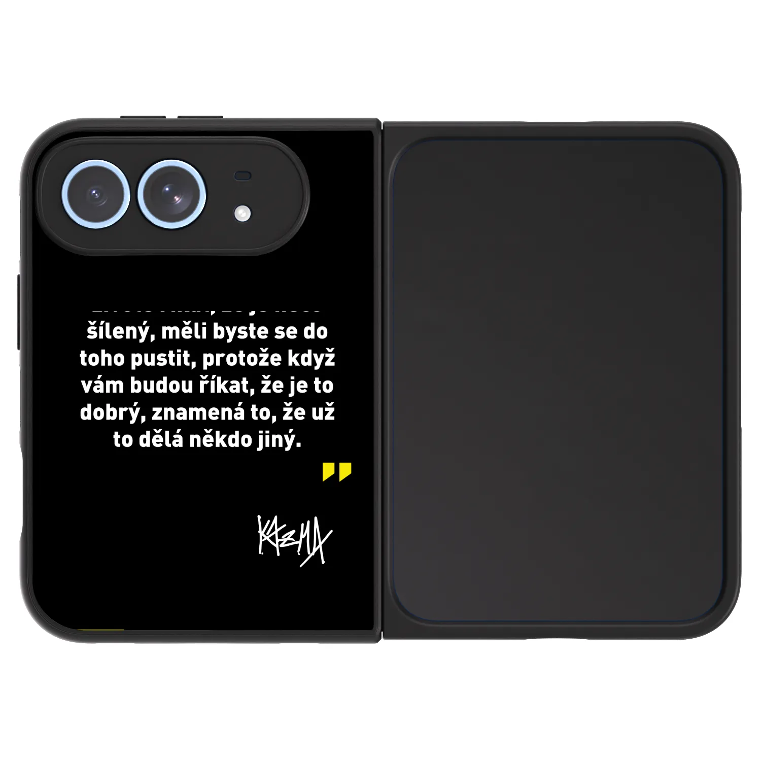 Picasee ULTIMATE CASE MagSafe pro Apple iPhone Duo - Kazma - MĚLI BYSTE SE DO TOHO PUSTIT