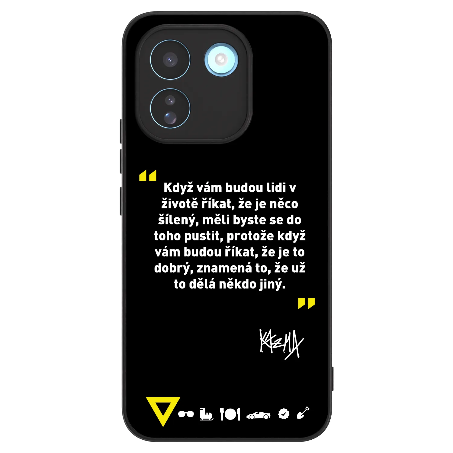 Picasee ULTIMATE CASE pro Xiaomi Redmi Note 17 Pro MAX 5G - Kazma - MĚLI BYSTE SE DO TOHO PUSTIT