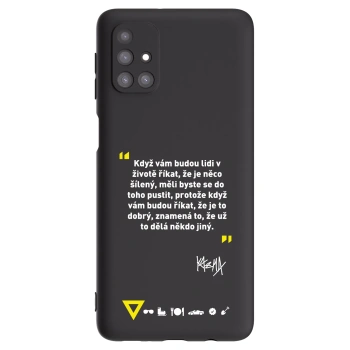 Obal pro Samsung Galaxy M31s - Kazma - MĚLI BYSTE SE DO TOHO PUSTIT