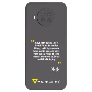 Picasee silikonový černý obal pro Xiaomi Mi 10T Lite - Kazma - MĚLI BYSTE SE DO TOHO PUSTIT