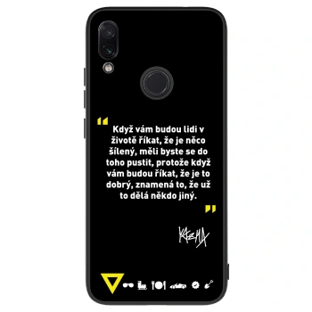 Obal pro Xiaomi Redmi Note 7 - Kazma - MĚLI BYSTE SE DO TOHO PUSTIT