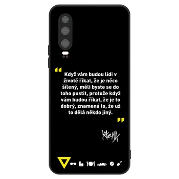 Obal pro Huawei P30 - Kazma - MĚLI BYSTE SE DO TOHO PUSTIT