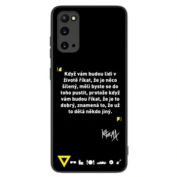 Obal pro Samsung Galaxy S20 G980F - Kazma - MĚLI BYSTE SE DO TOHO PUSTIT