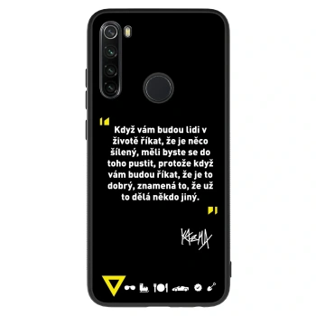Obal pro Xiaomi Redmi Note 8 - Kazma - MĚLI BYSTE SE DO TOHO PUSTIT