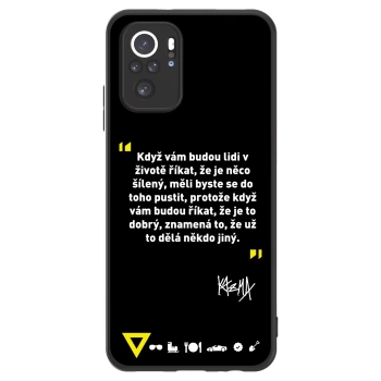 Obal pro Xiaomi Redmi Note 10 - Kazma - MĚLI BYSTE SE DO TOHO PUSTIT