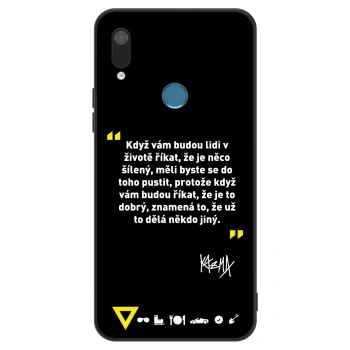 Obal pro Huawei Y7 2019 - Kazma - MĚLI BYSTE SE DO TOHO PUSTIT