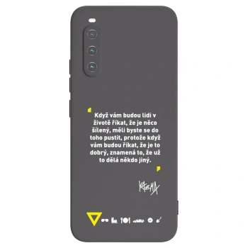 Obal pro Sony Xperia 10 IV 5G - Kazma - MĚLI BYSTE SE DO TOHO PUSTIT
