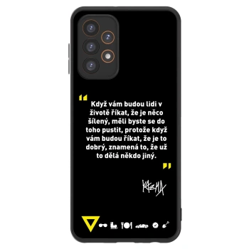 Picasee ULTIMATE CASE pro Samsung Galaxy A23 A236B 5G - Kazma - MĚLI BYSTE SE DO TOHO PUSTIT