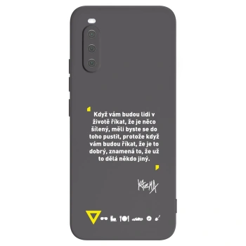 Obal pro Sony Xperia 10 III - Kazma - MĚLI BYSTE SE DO TOHO PUSTIT