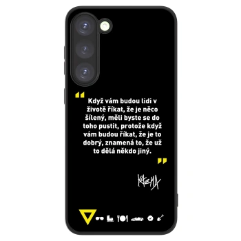 Obal pro Samsung Galaxy S23+ 5G - Kazma - MĚLI BYSTE SE DO TOHO PUSTIT