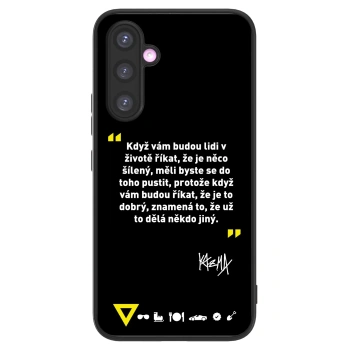 Picasee ULTIMATE CASE pro Samsung Galaxy A54 5G A546B - Kazma - MĚLI BYSTE SE DO TOHO PUSTIT