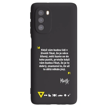 Obal pro Motorola Moto G51 - Kazma - MĚLI BYSTE SE DO TOHO PUSTIT