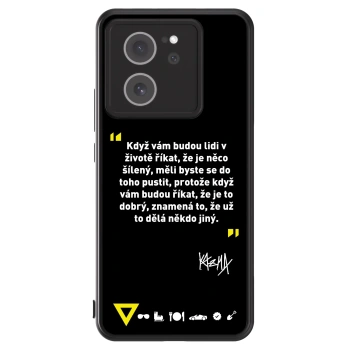 Picasee ULTIMATE CASE pro Xiaomi 13T Pro - Kazma - MĚLI BYSTE SE DO TOHO PUSTIT