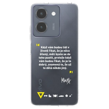 Obal pro Vivo Y36 4G - Kazma - MĚLI BYSTE SE DO TOHO PUSTIT