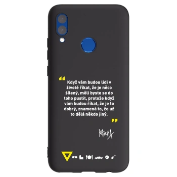 Obal pro Huawei P Smart 2019 - Kazma - MĚLI BYSTE SE DO TOHO PUSTIT